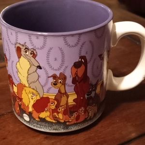 Disney Lady and the Tramp coffee mug
